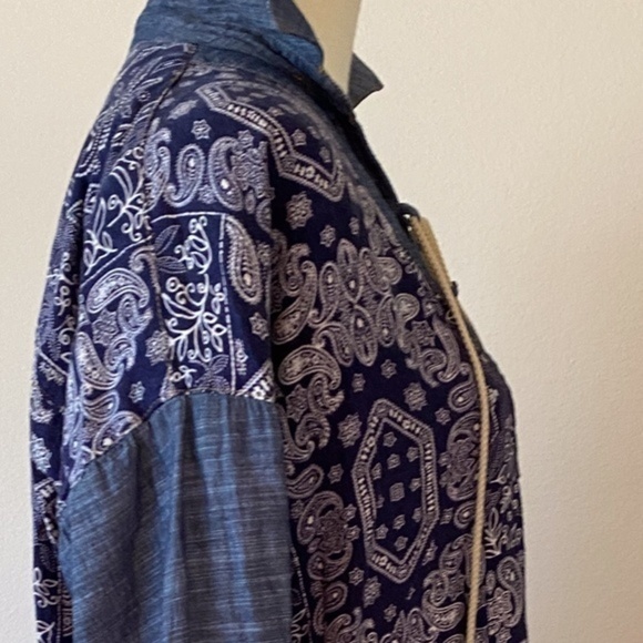 Ivy Jane Paisley Chambray Tunic XS - Picture 6 of 8